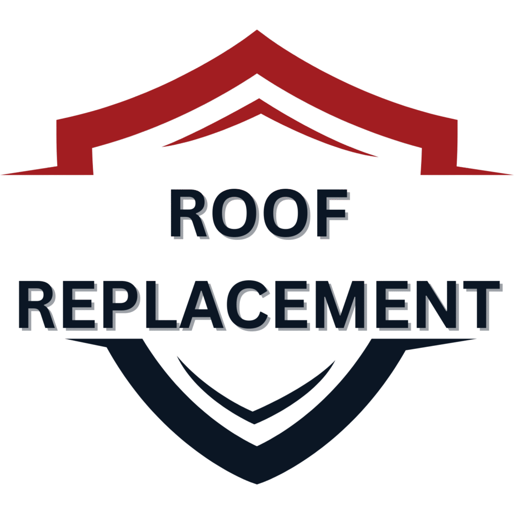 Logo for roof replacement services